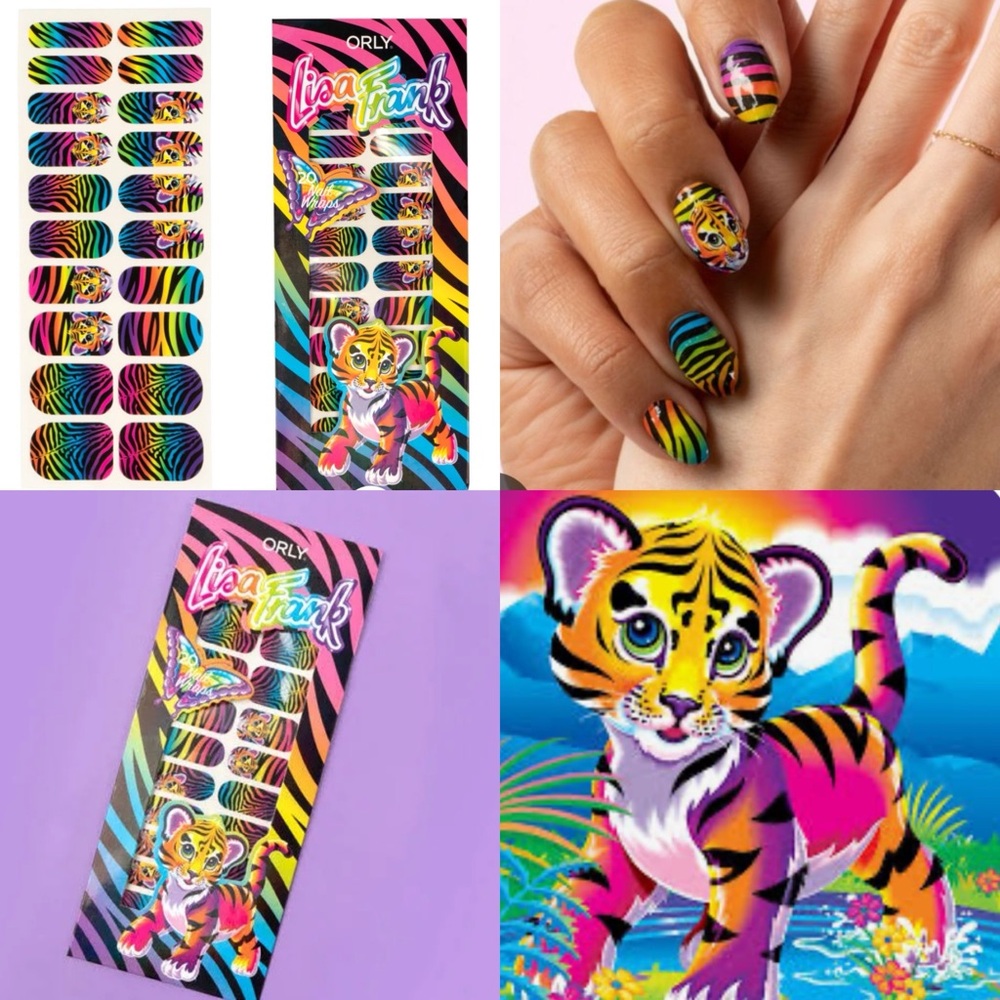 Lisa Frank x Orly Nail Wraps